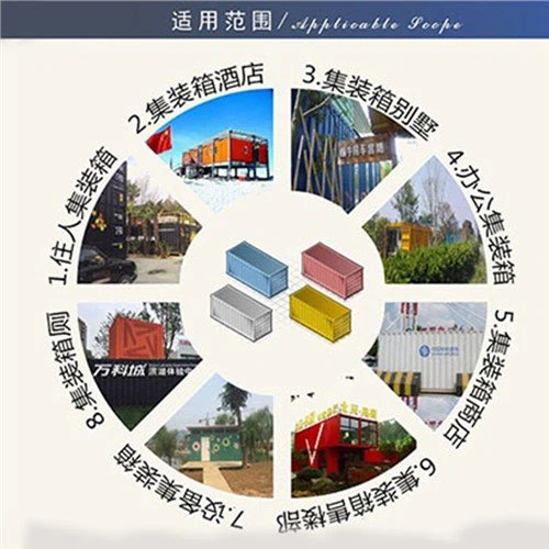 Dredging Crew Accommodation Barge Assembled Container Office Ship Pontoon Barge